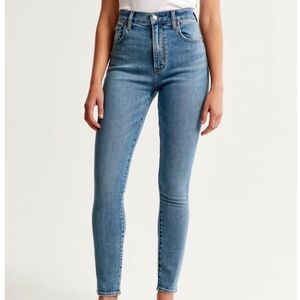 Abercrombie High Rise Super Skinny Ankle Jean